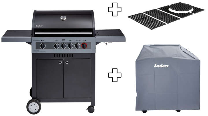 Enders Gasgrill Boston Black 4 Ikr Turbo Test Enders Gasgrill "Boston Black 4 IKR Turbo" | raiffeisenmarkt.de